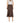 Liu Jo Brown Viscose Long Skirt