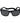 Polaroid Black Resin Sunglasses