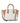 Michael Kors Beige Canvas Handbag