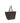 Brunello Cucinelli Brown Calf Leather Bos Taurus Shoulder Bag