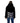 Blauer Black Polyester Coat