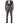 Dolce & Gabbana Gray Wool Single Breasted 1 Button 3PC Suit