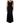 Dolce & Gabbana Black Floral Lace Evening Long Gown Dress