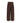 Ganni Brown Elastane Casual Pants