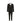 Dsquared² Black Elastane Two-Piece Suit