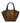 Dondup Brown Horsehair Handbag