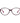 Max & Co Burgundy Plastic Glasses (Frames)