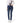 Gas Blue Cotton Slim Fit Jeans