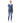 Gas Blue Cotton Skinny Jeans