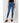 Gas Blue Cotton Skinny Jeans