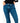 Gas Blue Cotton Slim Fit Jeans