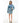 Moschino Multicolor Cotton Denim Jacket