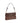 PINKO Brown Calf Leather Bos Taurus Shoulder Bag
