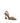 Amina Muaddi Brown Fabric High Heel Pumps
