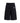 GCDS Black Cotton Bermuda Shorts