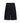 GCDS Black Cotton Bermuda Shorts