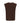 GCDS Brown Cotton Sleeveles T-Shirt