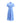 Alexander McQueen Blue Cotton Casual Dress