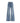 Ami Paris Blue Cotton Flared Jeans