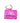 Chanel Iridescent Pink Quilted Leather Pouch