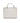 Jimmy Choo White Avenue S Tote Leather Handbag
