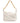 Jimmy Choo White Diamond Hobo Leather Shoulder Bag