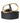 Dolce & Gabbana Black Leather Classic Metal Oval Buckle Belt