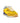 Gas Yellow Polyurethane Men Sneaker
