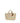 Manebi Beige Raffia Handbag