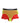 Dolce & Gabbana Red Yellow Tulle Mid Waist Panty Girdle Underwear