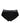 Dolce & Gabbana Black Nylon Stretch Coulotte Panty Underwear