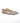 Jimmy Choo Rose Gold Glitter Fabric Alina Ballet Flat