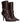 Versace Brown Leather Ankle Boots