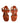Dolce & Gabbana Brown Leather Flat Sandals Shoes