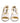 Dolce & Gabbana White Satin Slingback Heels Pumps Shoes
