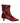 Dolce & Gabbana Burgundy Mid Calf Boots Shoes