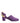 Dolce & Gabbana Purple Suede Sandals Shoes