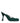 Dolce & Gabbana Green Suede Leather High Heel Pumps Shoes