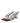 Dolce & Gabbana Silver Block Heels Slip On Sandals Shoes