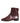 Dolce & Gabbana Maroon Leather Flats Biker Ankle Boots Shoes