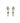 Alessandra Rich Silver Metal Earrings