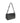 PINKO Black Calf Leather Bos Taurus Shoulder Bag