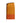 Saint Laurent Orange Nylon Midi Skirt