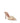 Amina Muaddi Beige Fabric Slippers
