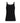 PINKO Black Cotton Sleeveles T-Shirt