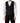 Dolce & Gabbana Black Stripe Single Breasted Waistcoat Vest