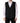 Dolce & Gabbana Black Wool Single Breasted Waistcoat Vest