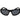 Polaroid Black Plastic Sunglasses