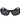 Polaroid Black Plastic Sunglasses