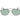 Polaroid Gray Metal Sunglasses